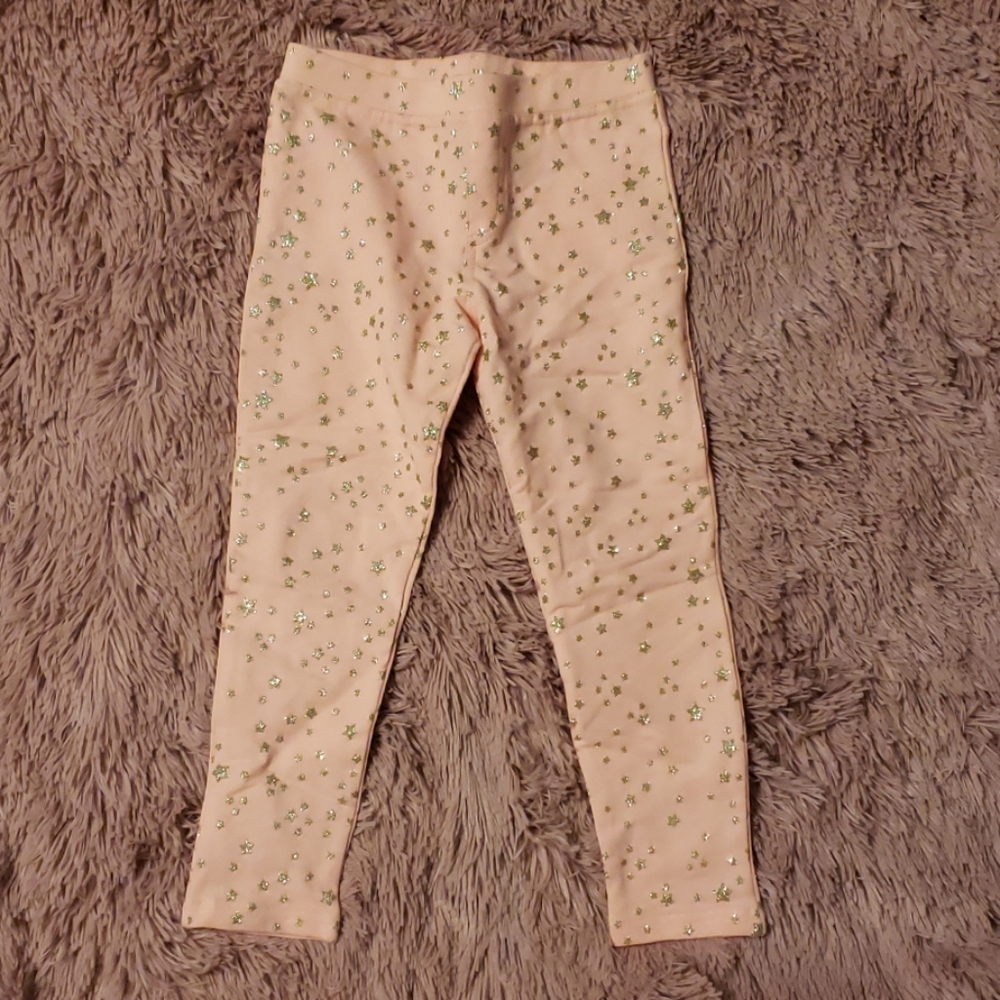 Little girls thick stretchy pants